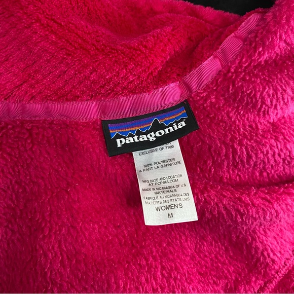 Patagonia Re-Tool Snap-T Fleece Pullover Pink Size M - Picture 6 of 6